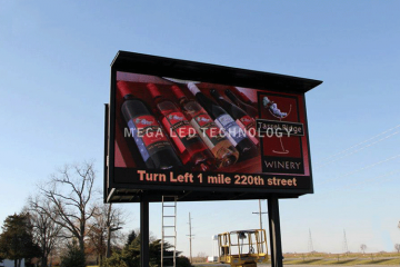 MEGA LED Winery Sign