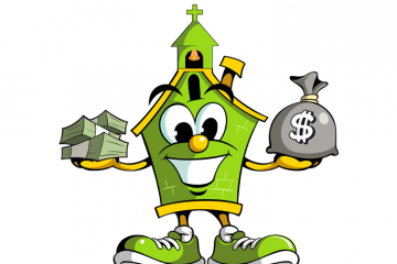 Average cost of Digital Church Signs Cartoon of Church