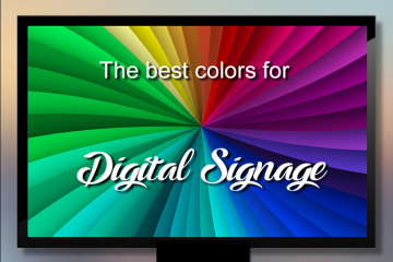 Best colors for Digital Signage