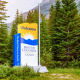 British Columbia monument sign