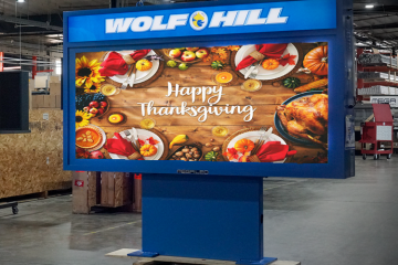 church sign sayings for thanksgiving Happy Thanksgiving Digital Sign