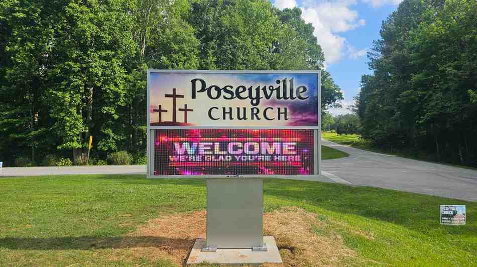 PoseyvilleChurchLEDSign