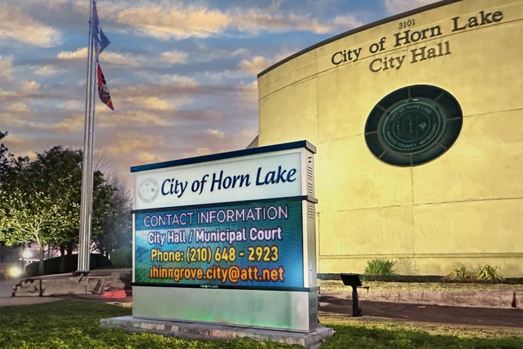City-of-Horn-Lake-City-Hall-Omega-Monument-Sign