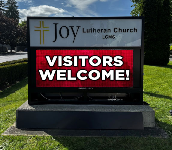 church-led-sign-joy-lutheran-bellevue-wa